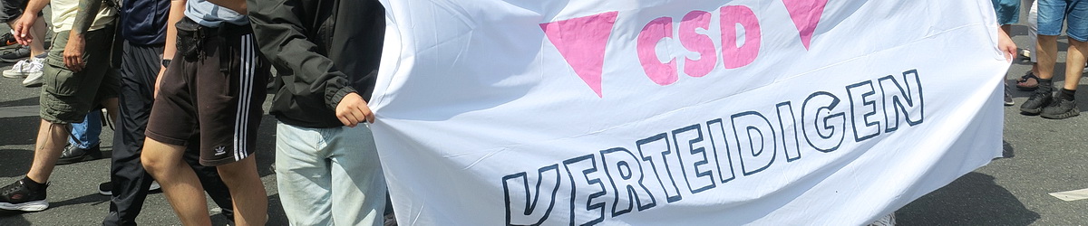 Bilder vom CSD Duisburg 2025 - Demo